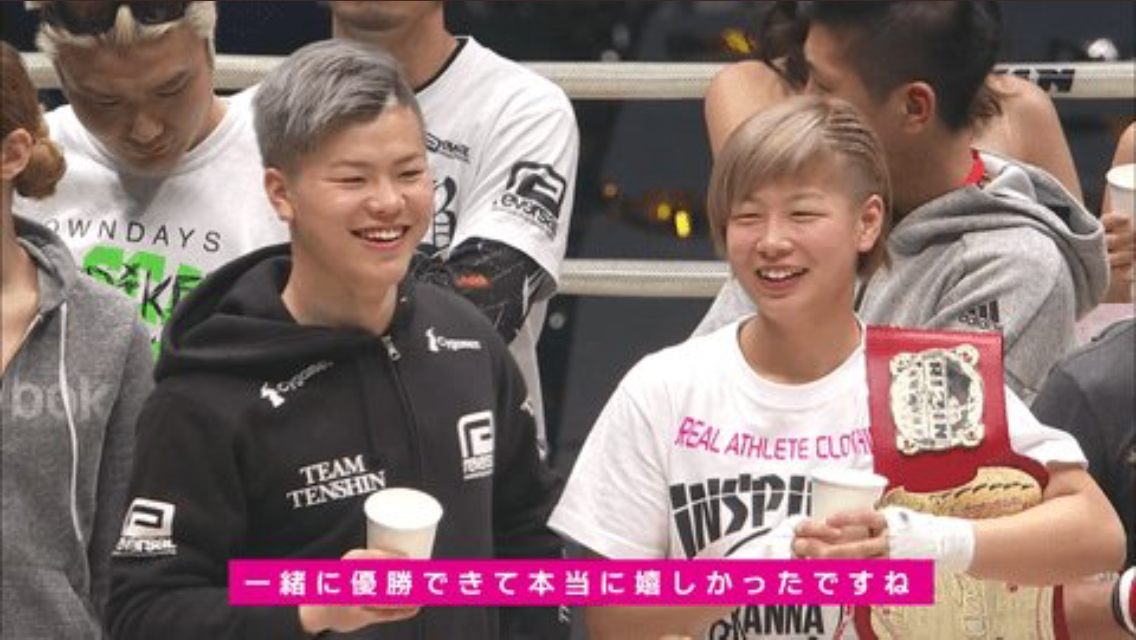 那須川天心は浅倉カンナの優勝